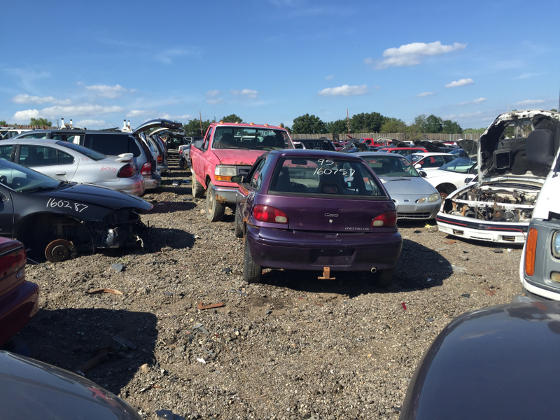How can anyone resist a purple Metro? Or a pink truck?